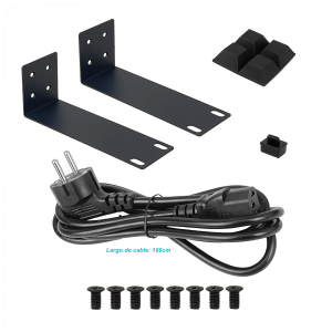 PLANET 8-100-PoE+at 1-1000 1-SFP 120W-tot Switch no-Admin Rack19p