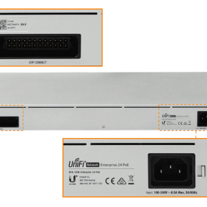 UBIQUITI 12-2500 12-1000 PoE 400W-tot 2-SFP+10G req-UniFi Switch Admin
