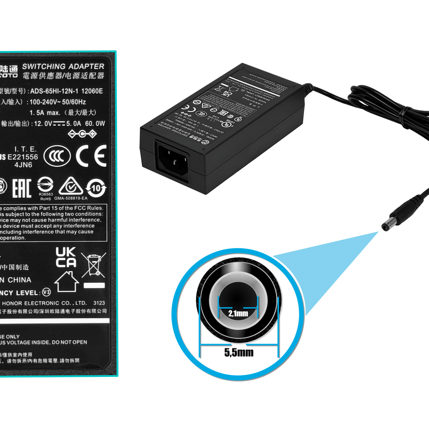 DAHUA Tribrido 4K 16-BNC-H 2-RCA-H HDMI VGA LAN USB IP 8MP Req-2xSATA - Imagen 6