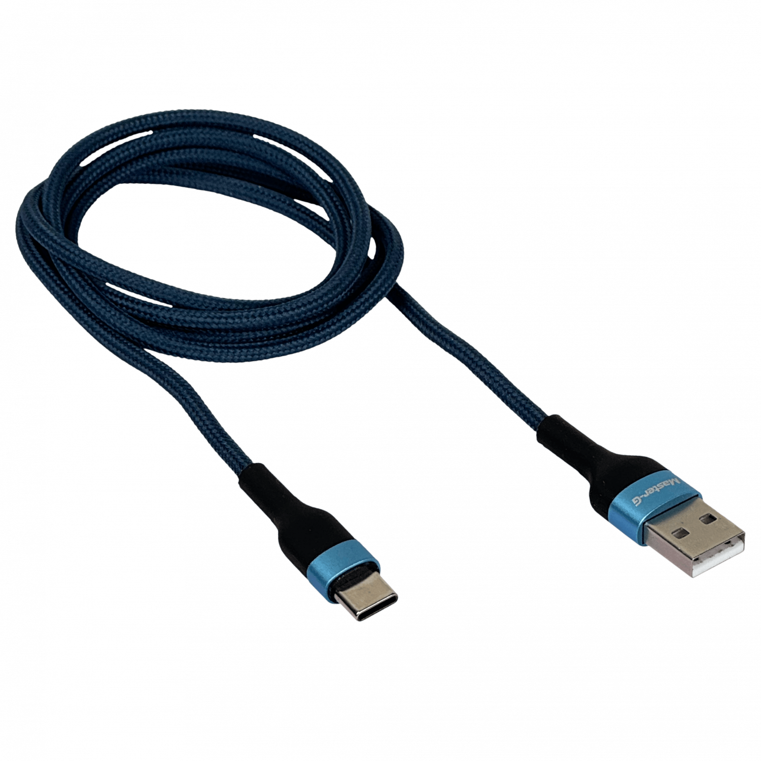 MASTER-G 100cm USB-A USB-C 3A 1mt Cable MGCATC3A - Imagen 3
