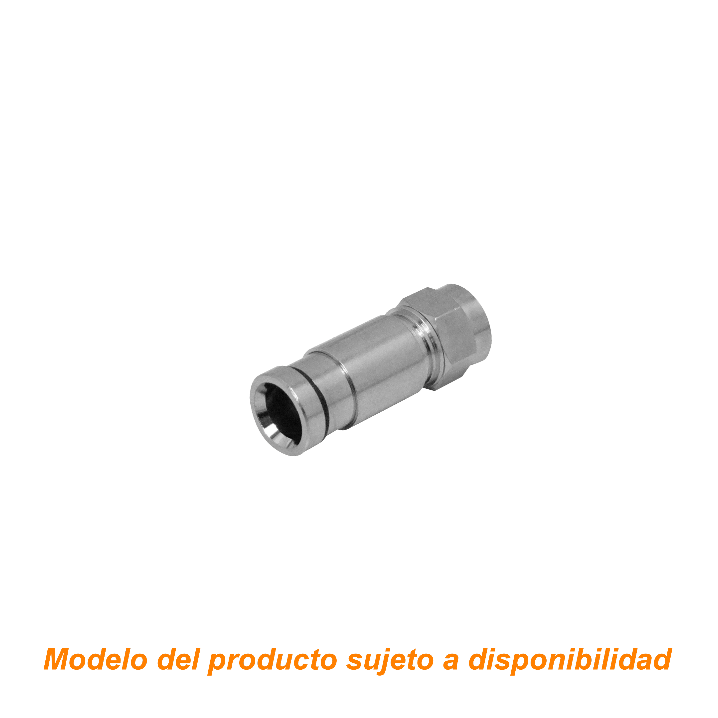 RG6 Empuje Conector F-Macho p/Cable Coaxial RG-6 Compresion - Imagen 4