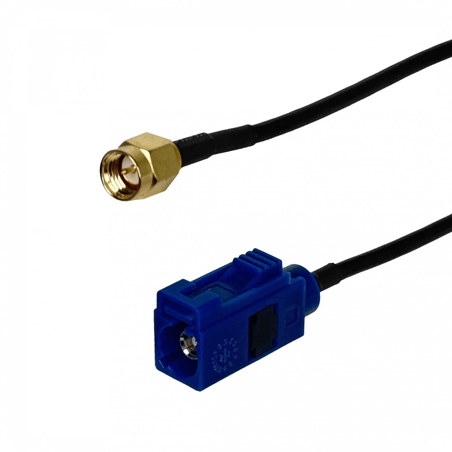 Cable 12cm FAKRA-Hembra SMA-Macho Automotriz RG316 - Imagen 2