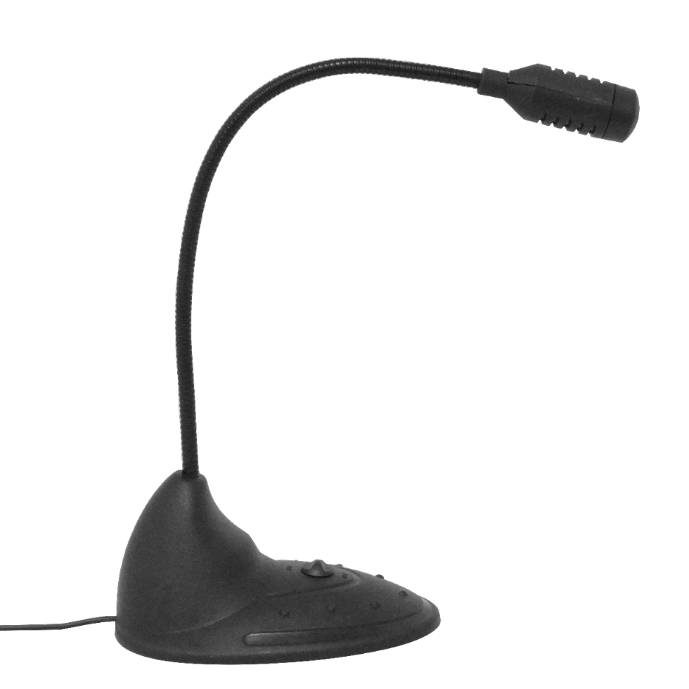 Microfono 3,5mm-M c/Base Cable-130cm para Escritorio YW2001M - Imagen 3