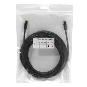 Cable Audio Optico 5,0mt 5mt 500cm