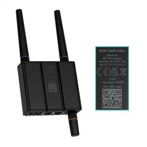 UI LTE/3G 2-1000 SIM 4pin-ATX/9-30V inc-Antenas RPSMA Req-5V USB-C