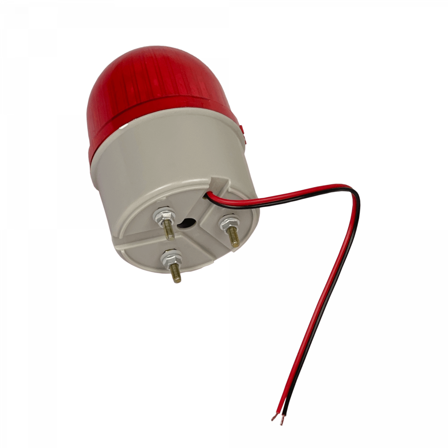 Baliza Rojo 24VDC LED Exterior Diametro-6,7cm Altura-10cm - Imagen 2