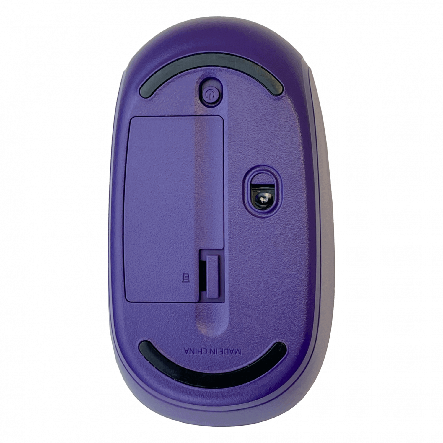 Mouse Violeta USB inalambrico 2,4GHz req/1-AA Purple Morado - Imagen 2