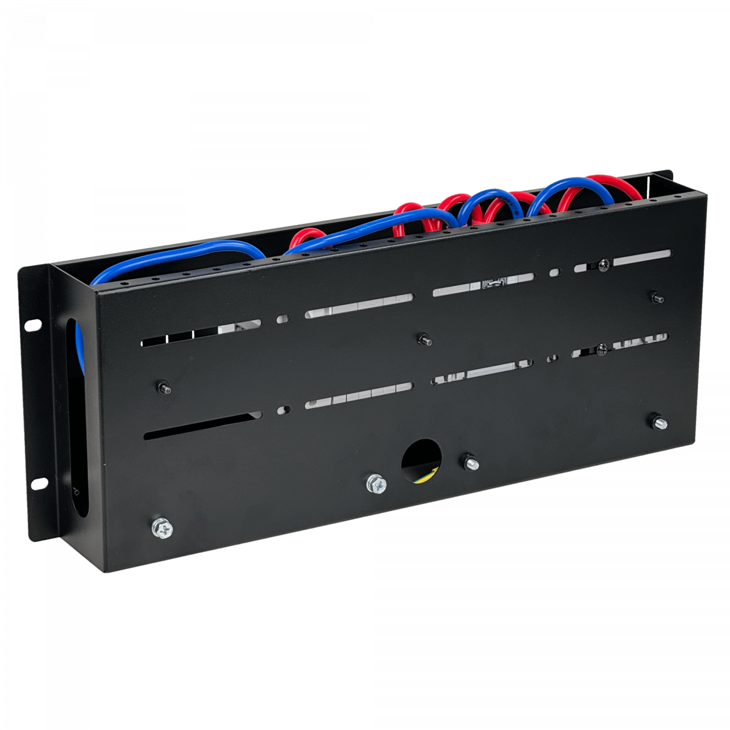 100A 1-Fase Sistema de Transferencia Manual 4-out 1-Schuko Rack 4U - Imagen 3