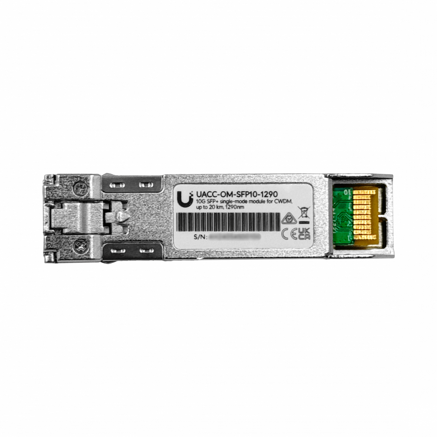UBIQUITI 1290nm SM 2-LC SFP+ 20km 10Gbps MonoModo UACC-OM-SFP10-1290 - Imagen 3