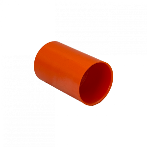 40mm Copla PVC para Tubo Naranjo Certificacion SEC