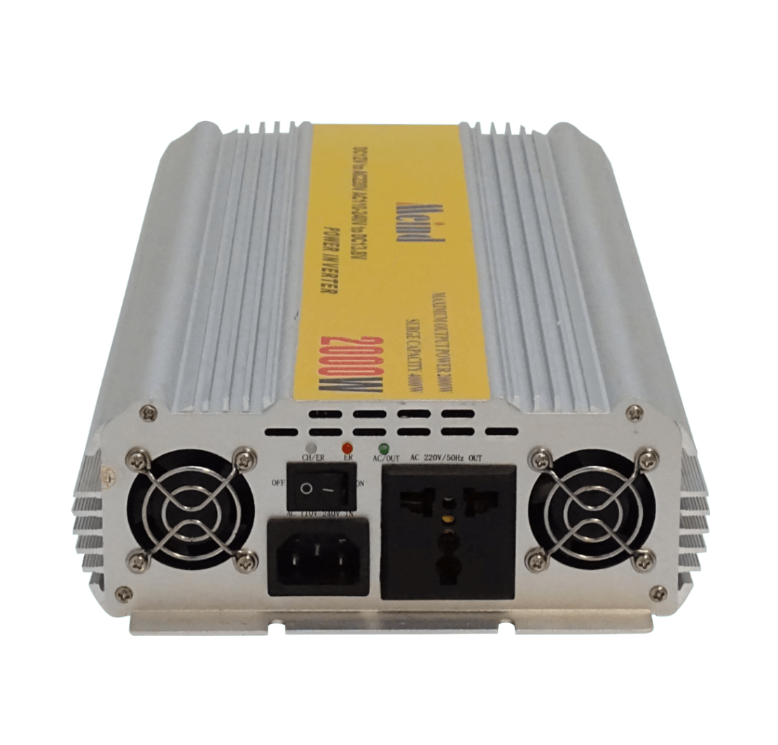 2000W 4000W-Max 12VDC-in 220V-out Inversor 2-Multinorma c/Ventilador - Imagen 4