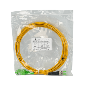 3mt SC/APC-ST/APC MonoModo SM Duplex Jumper Cable Fibra 9/125um 3mm