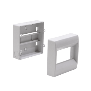 KALOP s/Tapa 90/110mm-Ancho Caja Plastica p/Automatico RielDin-Plastic