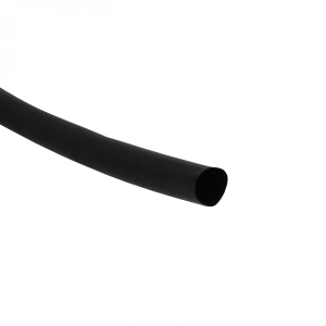 Negro 6mm 1mt 2a1 Termo Contractil Termoretractil PE 6,0mm 6.0mm