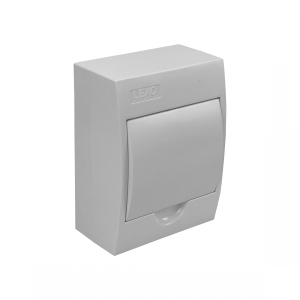 LEXO Tablero Sobreponer LSZH 6 Modulos Riel Din IP41 IK08 5399106