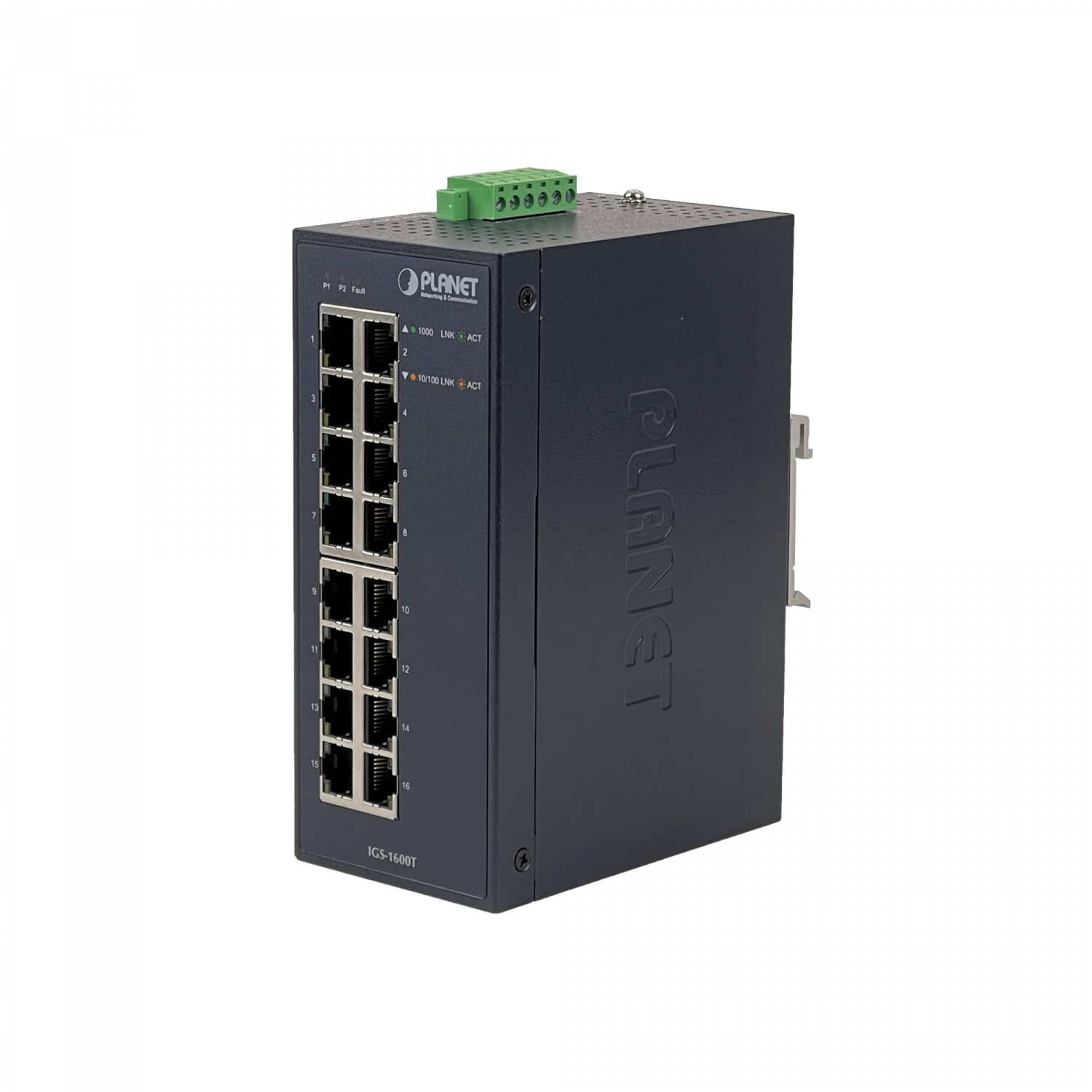 PLANET 16-1000 IP30 Switch Industrial no-Admin Riel-DIN req/12-48VDC - Imagen 5