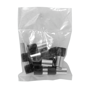 Negro 70,0mm2 20/37,0mm 10-unid AWG2/0 Ferrules Terminal Aislado Crimp