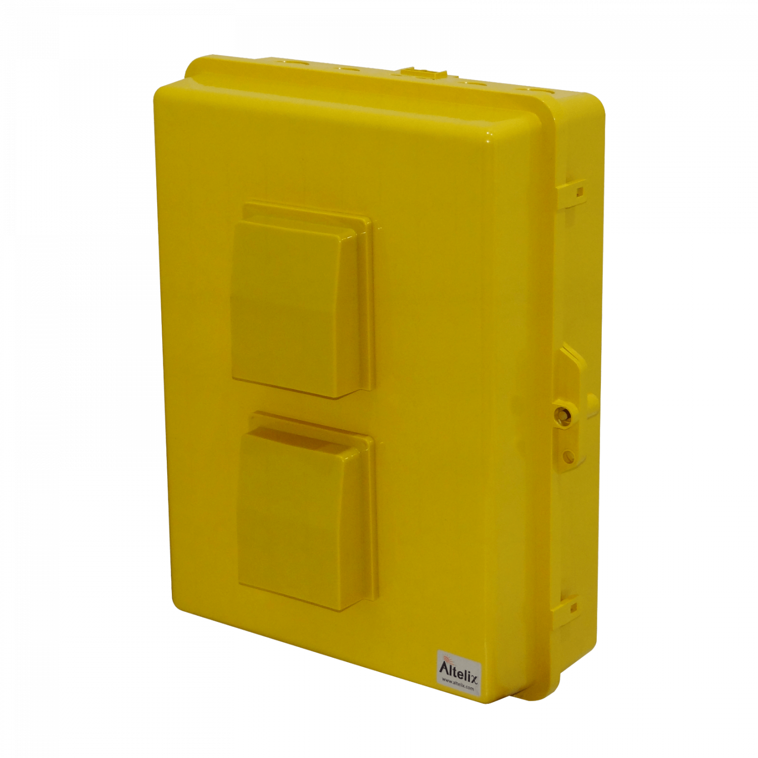 ALTELIX Ventilada Amarilla 432x355x152mm IP55 Caja Exteri NEMA3 PC+ABS - Imagen 8