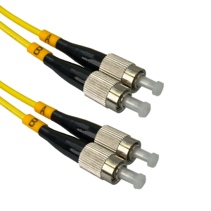 2mt FC/UPC-FC/UPC MonoModo SM Duplex Jumper Cable Fibra 9/125um 3mm