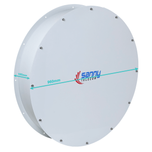 SANNY 2-unids Plano 960mm 3-Pies Tapa Cupula Escudo Radome p/DISH-5G34