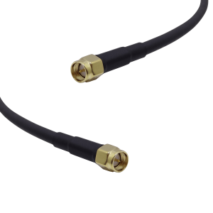 Mikrotik 100cm .SMA-Macho .SMA-Macho Cable Coaxial Negro 1mt SMASMA