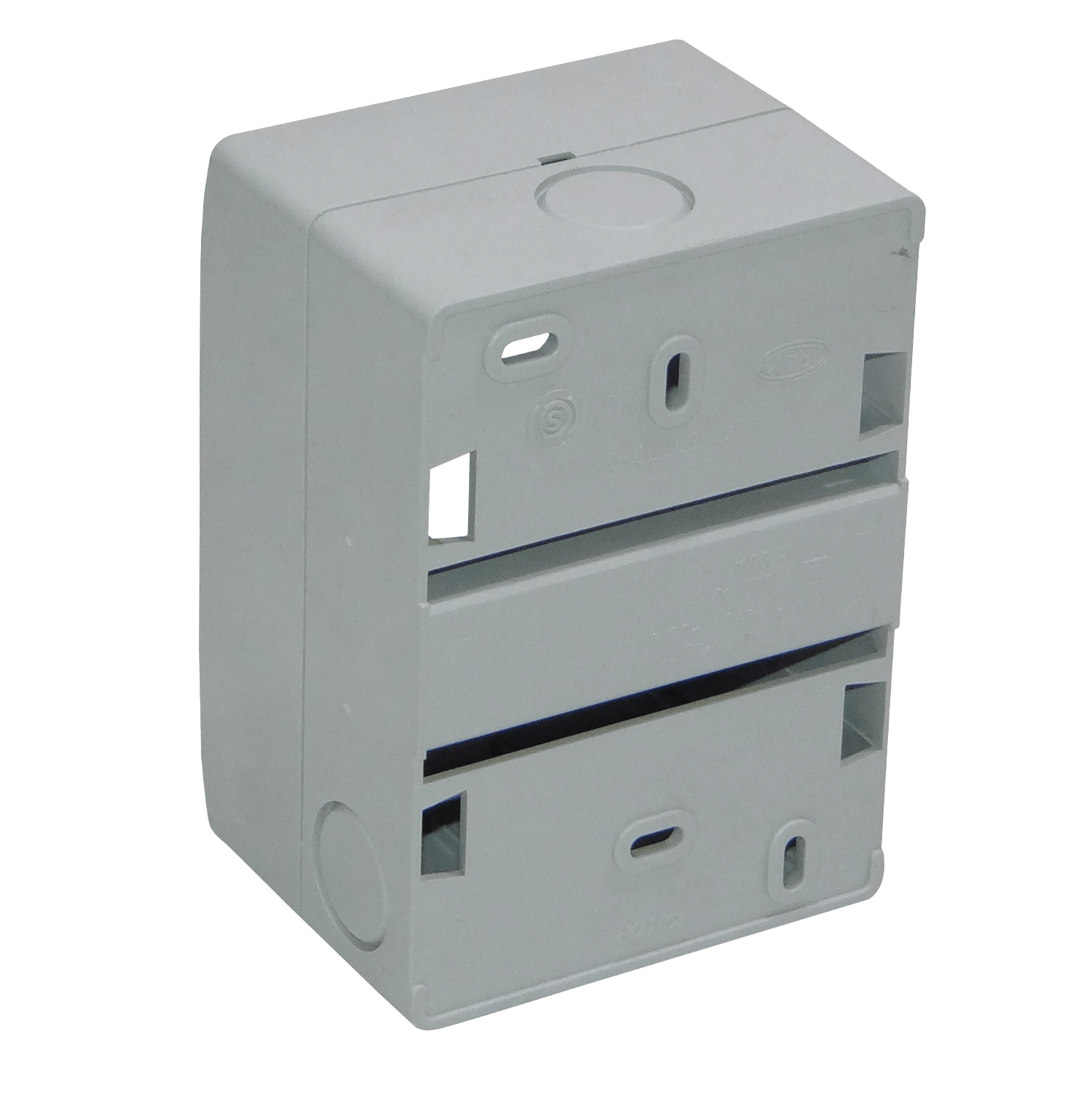 KALOP s/Tapa 54mm-Ancho 46mm-Alto Caja Plastica p/Automaticos Riel Din - Imagen 2