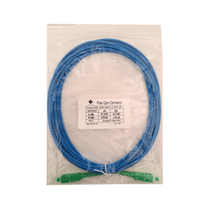 LSZH Blindado 5mt SC/APC-SC/APC SM Simplex JumperFibra 3.0mm 9/125um