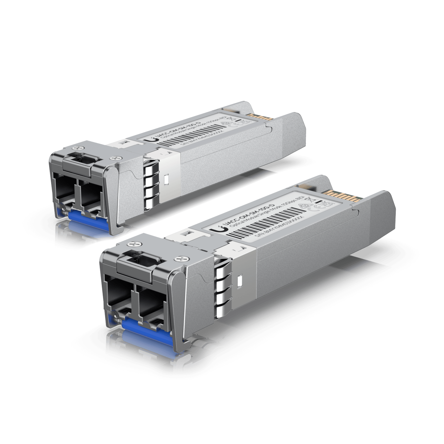 UBIQUITI 2-unidades SFP+ SM 10Gbps 10km 1310nm 2-LC UACC-OM-SM-10G-D - Imagen 2