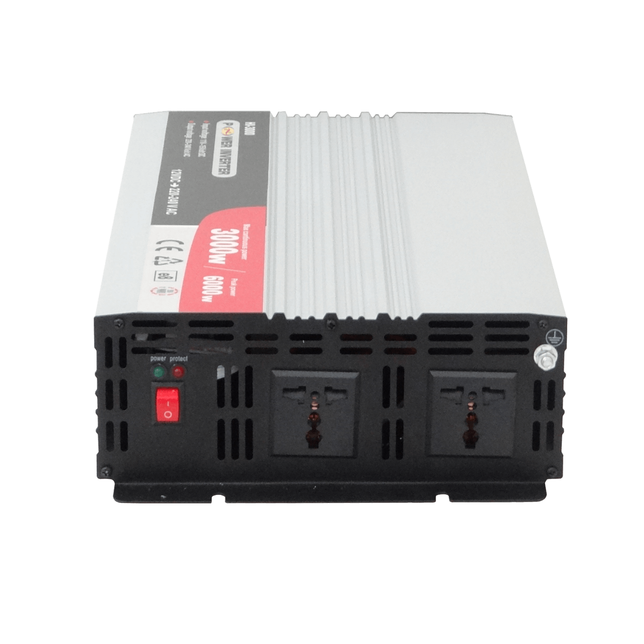 3000W 11-15V/12VDC-in 220V-out inversor 2-Multinorma c/Vents HI-3000 - Imagen 6