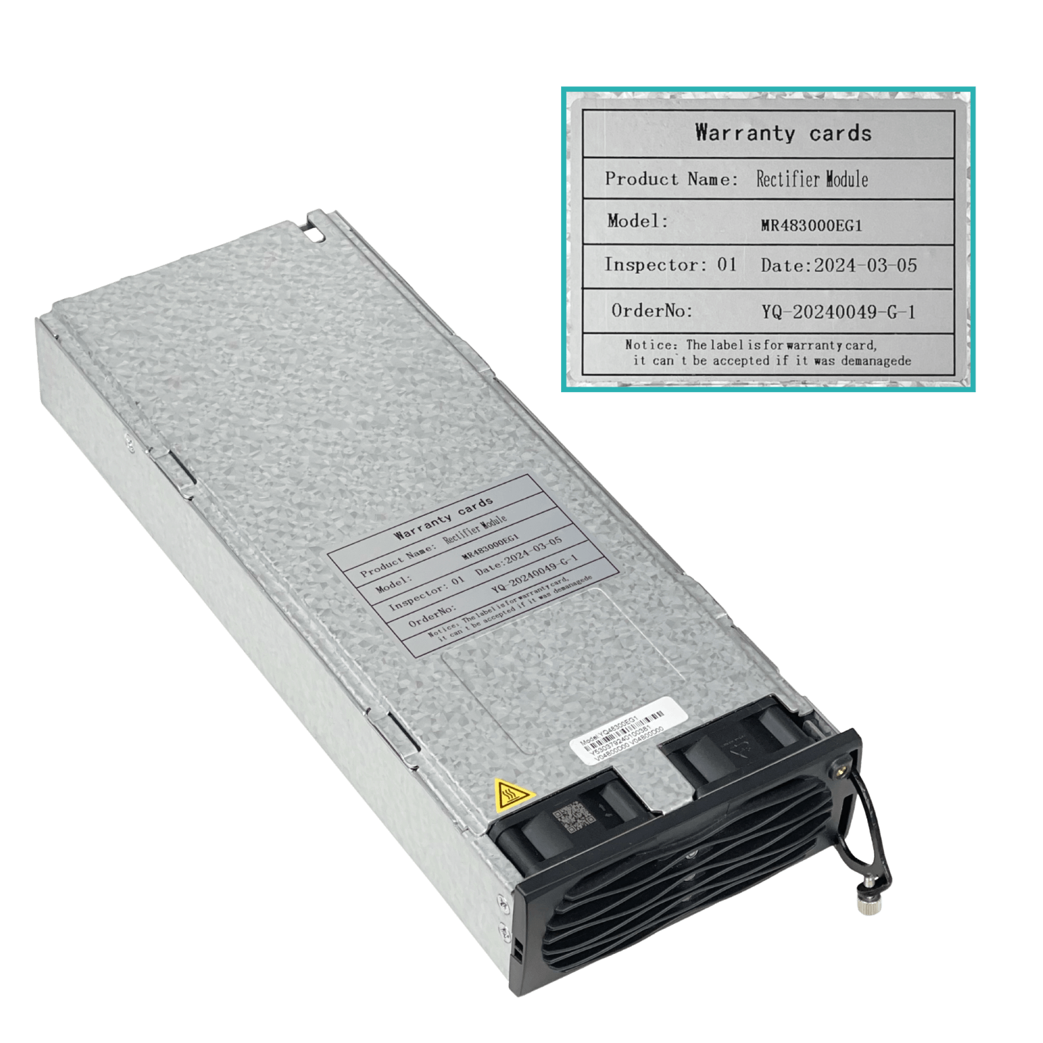 Fuente de Alimentacion Conmutada out-53V Max-200A Trifasica YQ48200A - Imagen 4
