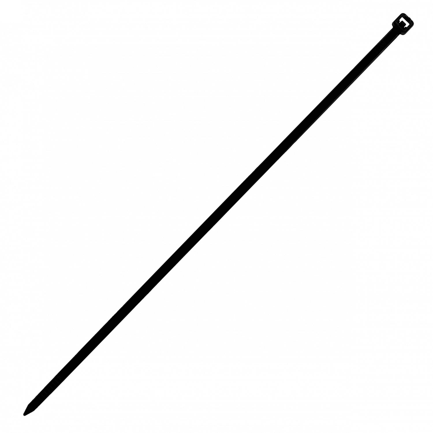 50-un 200x3,6mm Negra Amarra Plastica Nylon 3.6x200mm - Imagen 3
