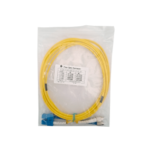 3mt SC-FC MonoModo SM Duplex Jumper Cable Fibra 9/125um 3.0mm