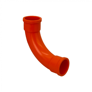 25mm Codo PVC para Tubo Naranjo Certificacion SEC