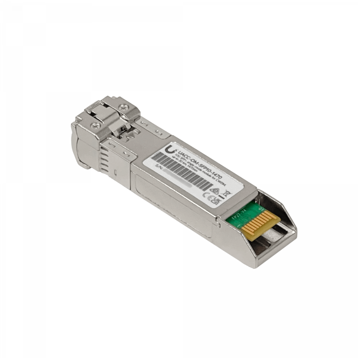 UBIQUITI 1470nm SM 2-LC SFP+ 20km 10Gbps MonoModo UACC-OM-SFP10-1470