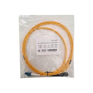 3mt LC-MTRJ MonoModo SM Duplex Jumper Cable Fibra 2.0mm 9/125um