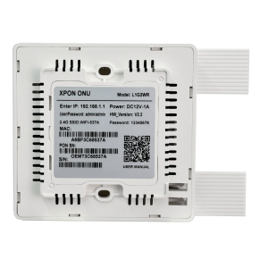 ONU XPON 1-1000 1-SC/UPC 2,4GHz 300Mbps req-12V/1A L1G2WR