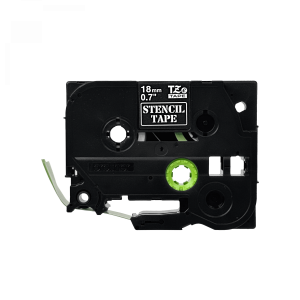 BROTHER 18mm Stencil Cinta 3mt p/PT-E300VP/D600/E550