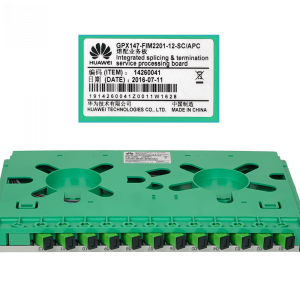Bandeja 12-SC/APC para Cabecera tipo ODF incluye pigtails-SM y coplas