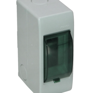 KALOP c/Tapa 18mm-Ancho 46mm-Alto Caja Plastica p/Automaticos Riel Din