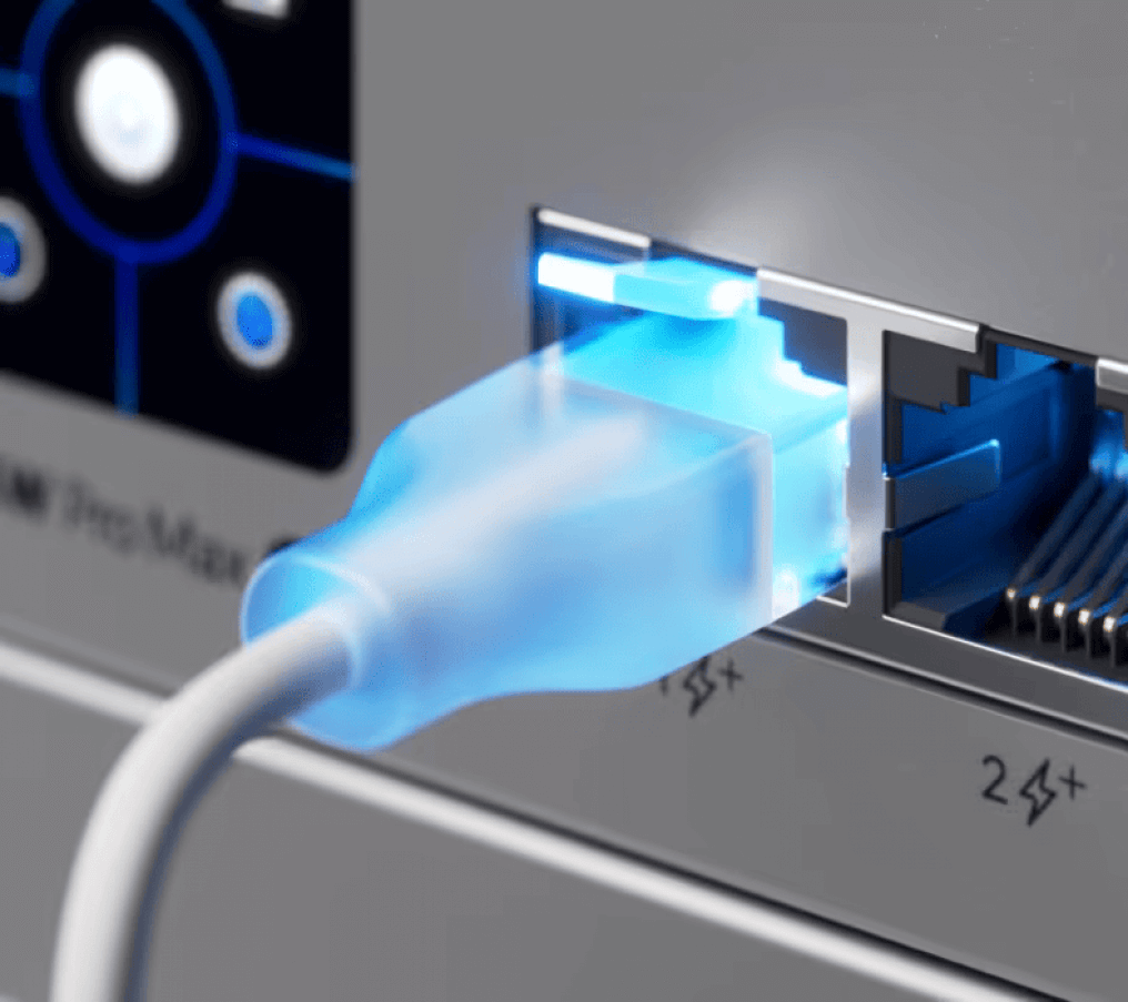 UBIQUITI 1mt Cable Etherlighting Blanco Cat6 UACC-Cable-Patch-EL - Imagen 3
