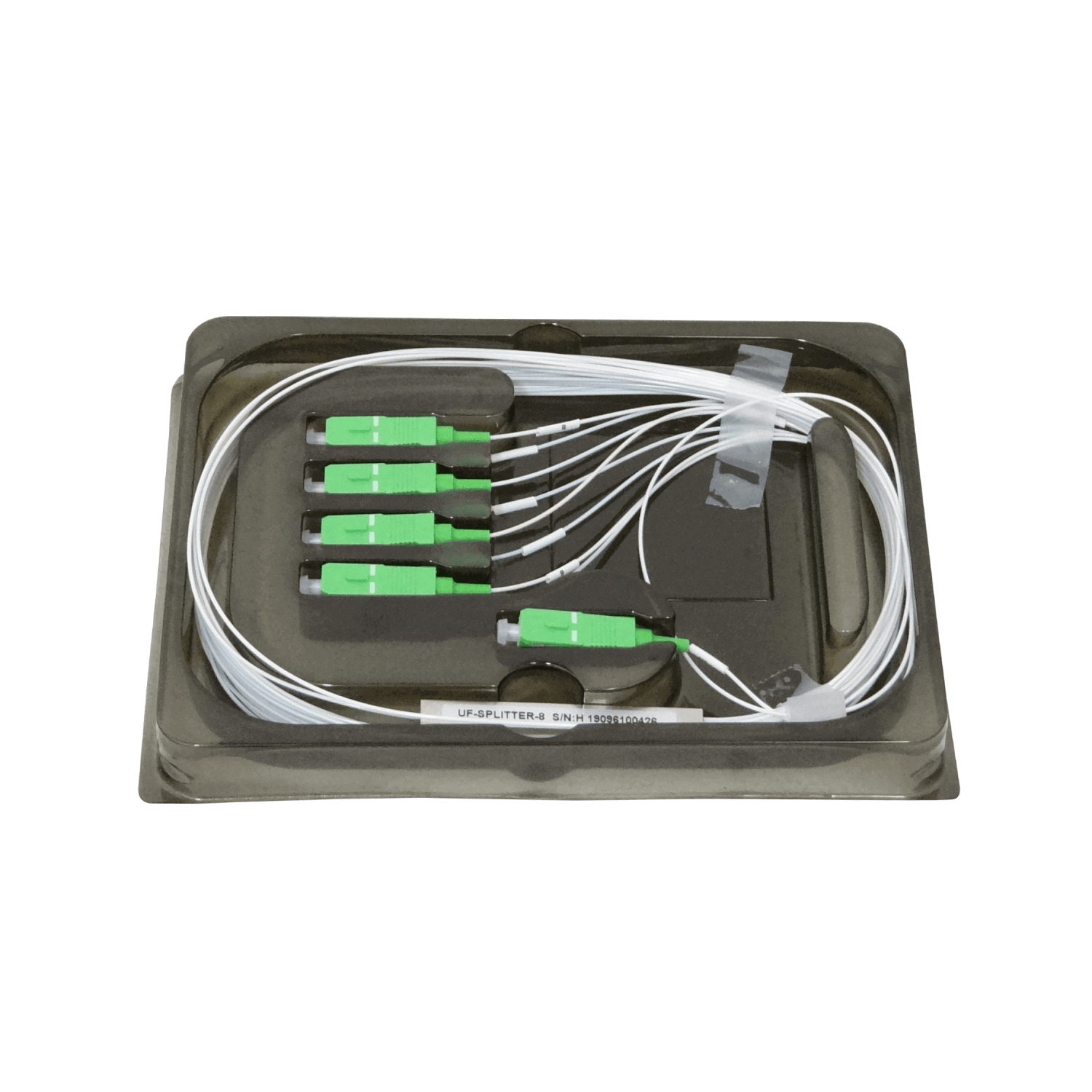 UBIQUITI 1x8 SC/APC Divisor PLC p/GPON 3mt 150+150cm 0,9mm 1260-1650nm