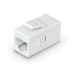 UBIQUITI 1u Cat6 UTP Copla RJ45-RJ45 Keystone UACC-KEYSTONE-COUPLER-C6