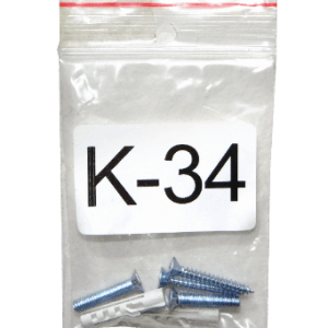 MKTK Kit 2-Tarugos/5mm 4-Tornillos incluido en Mikrotik RBCAP-2ND