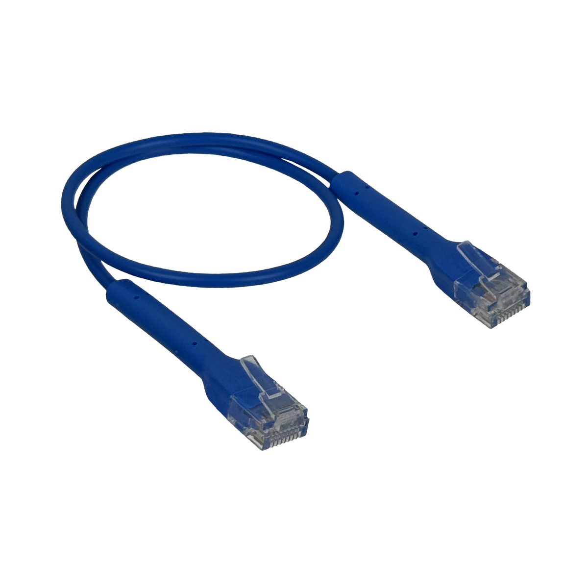 UBIQUITI Azul 30cm Cable Cat6 RJ45 0,3mt U-Cable-Patch-0.3M-RJ45-BL - Imagen 2