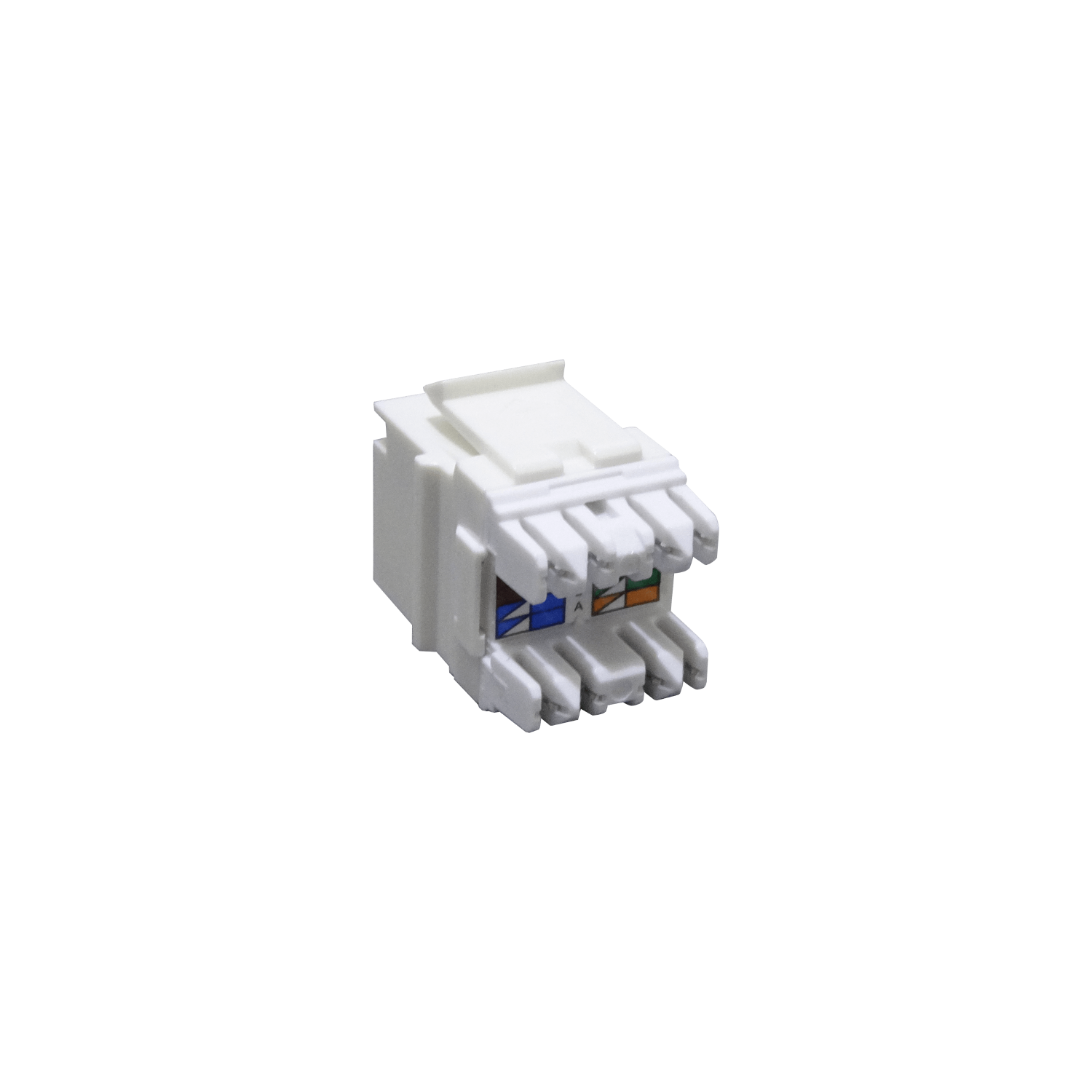 FURUKAWA Premium Blanco Cat6 UTP Gigalan Keystone Hembra RJ45 35060601 - Imagen 5