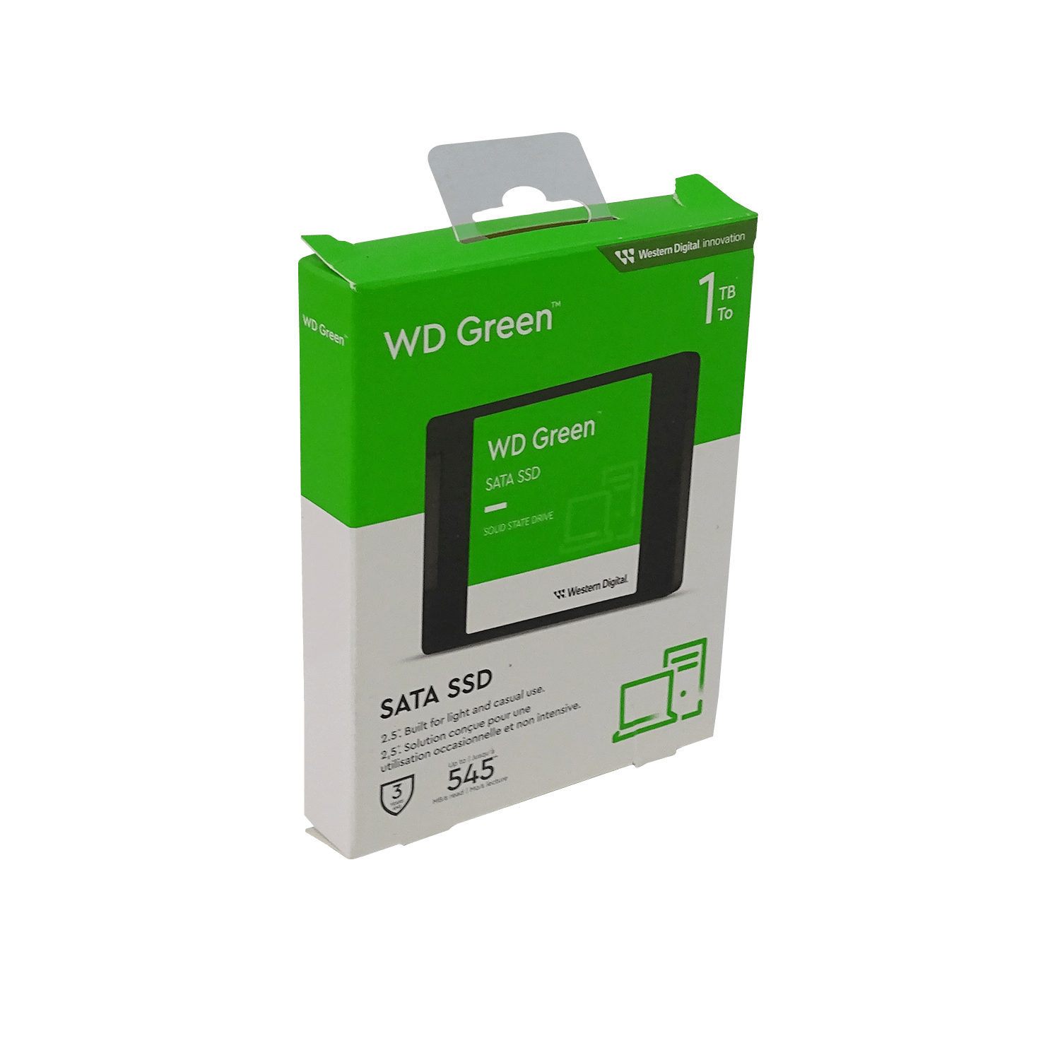 WESTERNDIGITAL 1TB 545/520mb/s Sata3 2,5 7mm SSD Solido WDS100T3G0A