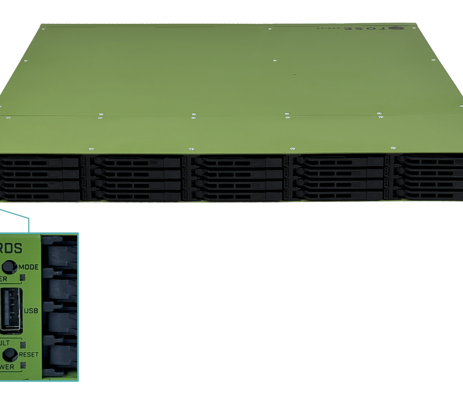 MIKROTIK 20-NVMeU.2 2-10G 4-SFP+ 4-SFP28 2-QSFP28 SFF-8644 ROSE Server - Imagen 2