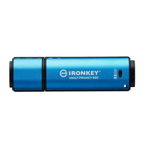 KINGSTON 32GB USB-C Encriptado AES-256 IronKey IKVP50C/32GB Pendrive