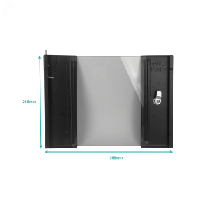 LINKMADE Puerta Rack-10-Pulgadas 4U Repuesto