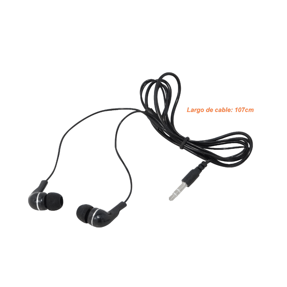 Audifonos EV-10 3,5mm-Macho Cable Plug Plus - Imagen 2